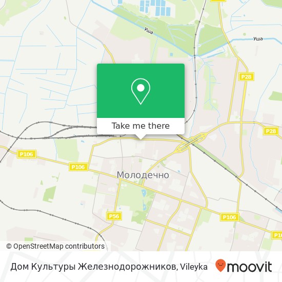 Дом Культуры Железнодорожников map