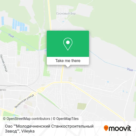 Оао ""Молодечненский Станкостроительный Завод"" map