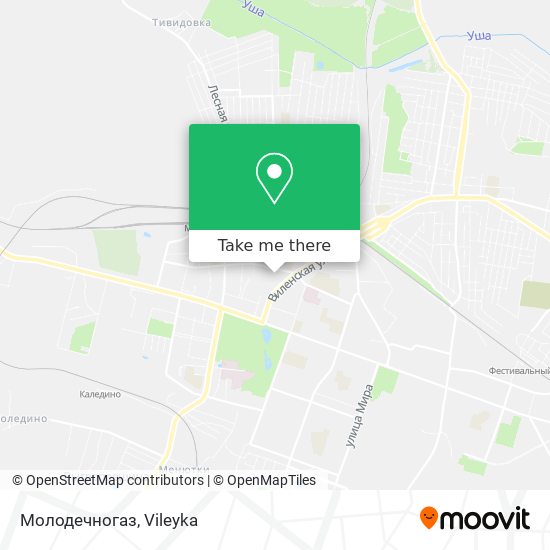 Молодечногаз map