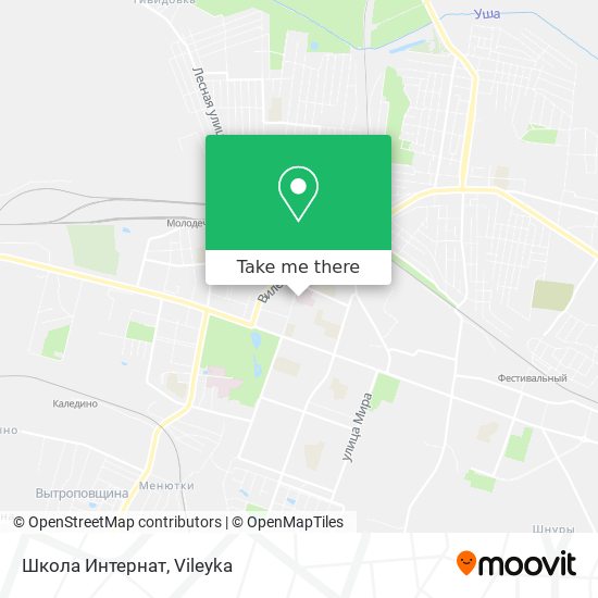 Школа Интернат map