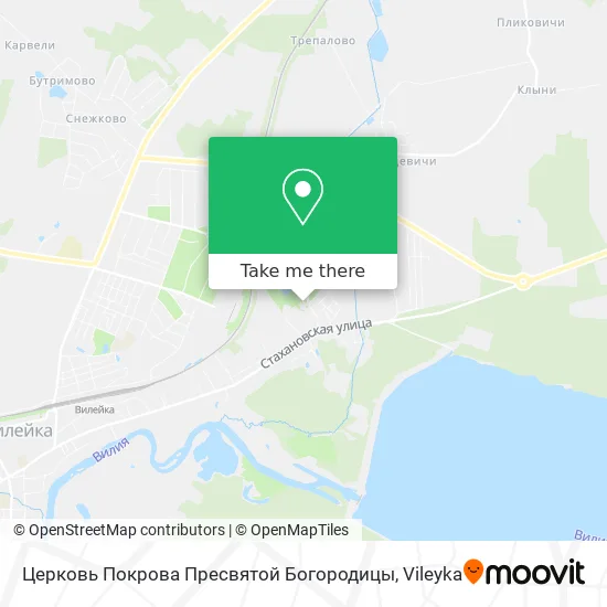 Церковь Покрова Пресвятой Богородицы map
