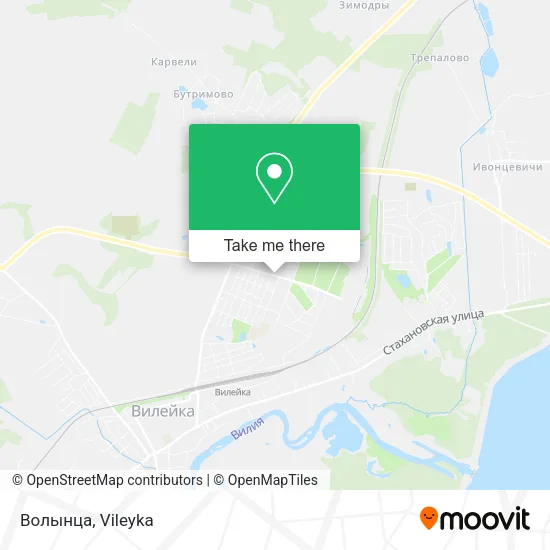 Волынца map