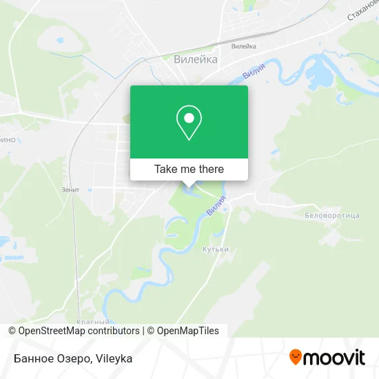 Банное Озеро map