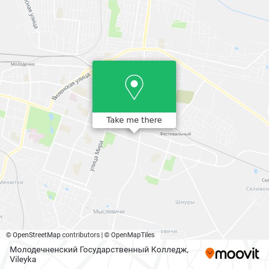 Молодечненский Государственный Колледж map