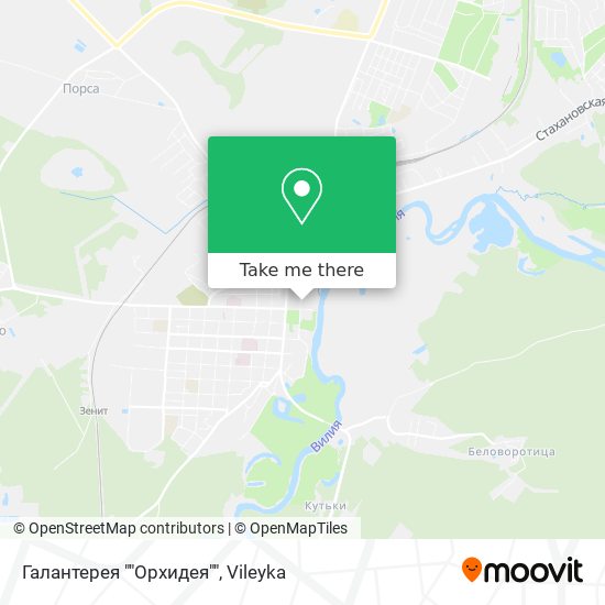 Галантерея ""Орхидея"" map