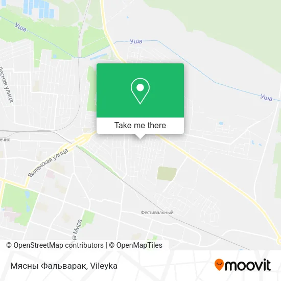 Мясны Фальварак map