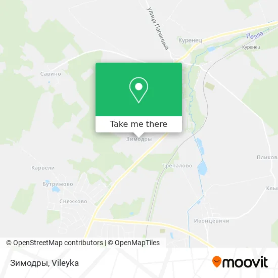 Зимодры map