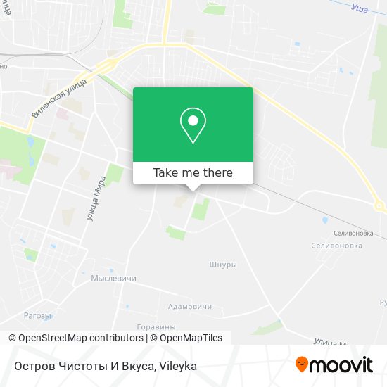 Остров Чистоты И Вкуса map