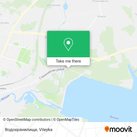 Водохранилище map