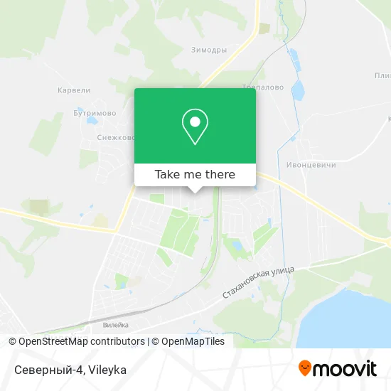 Северный-4 map