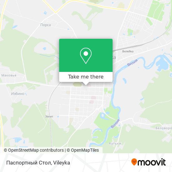 Паспортный Стол map