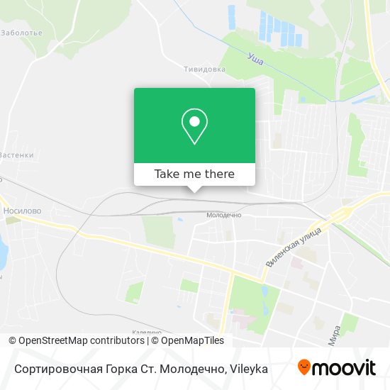 Сортировочная Горка Ст. Молодечно map