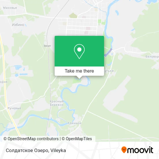 Солдатское Озеро map