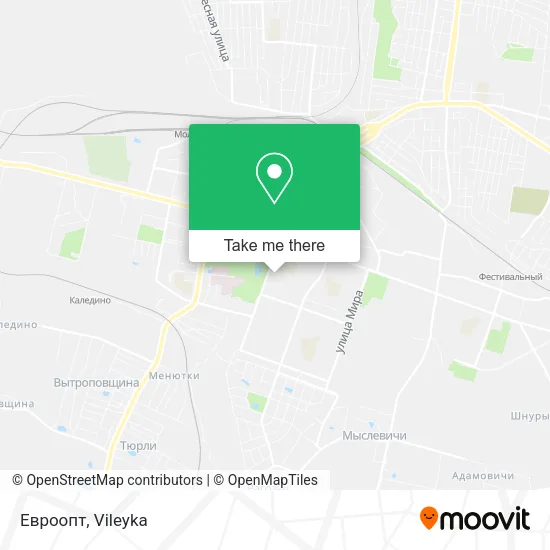 Евроопт map