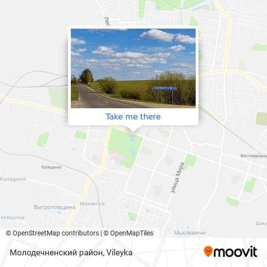 Молодечненский район map