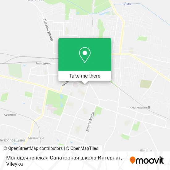 Молодечненская Санаторная школа-Интернат map