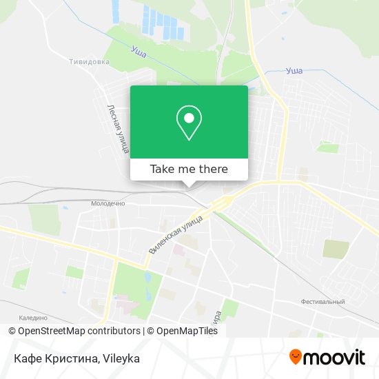 Кафе Кристина map