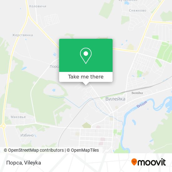 Порса map