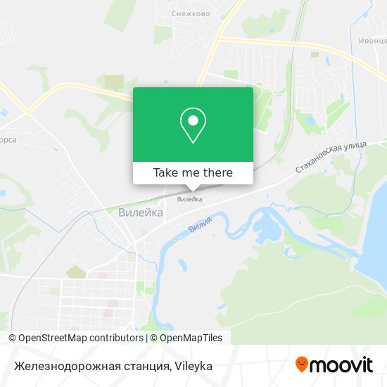 Железнодорожная станция map