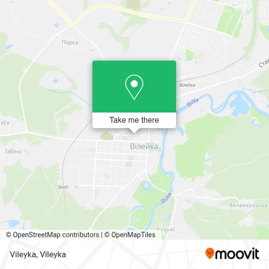 Vileyka map