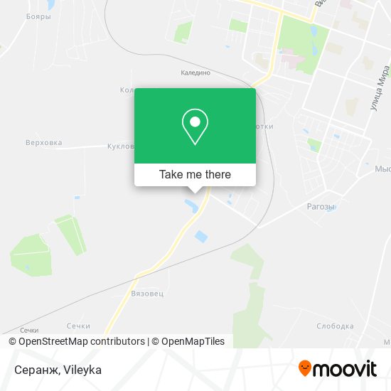 Серанж map