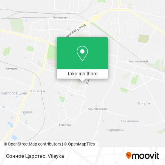 Сонное Царство map