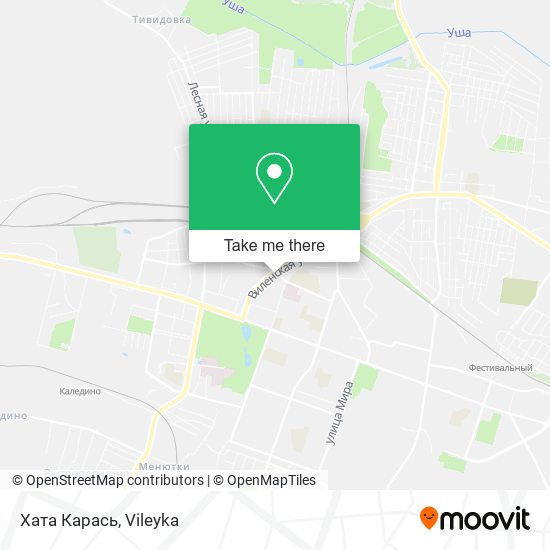 Хата Карась map