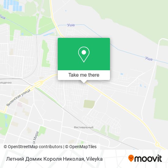 Летний Домик Короля Николая map