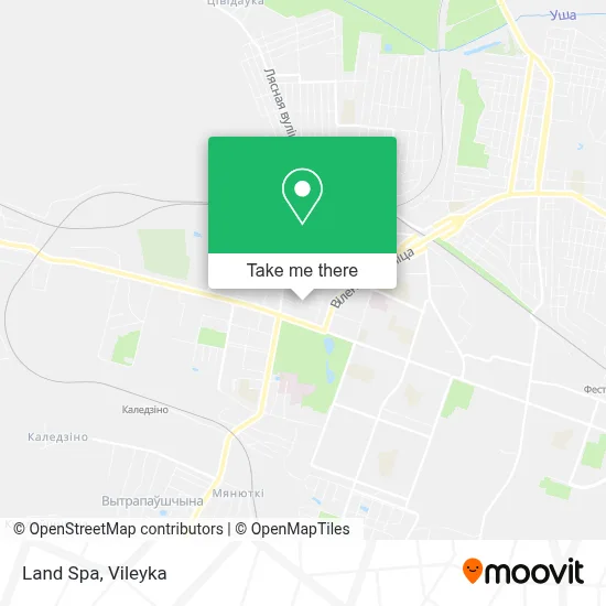 Land Spa map