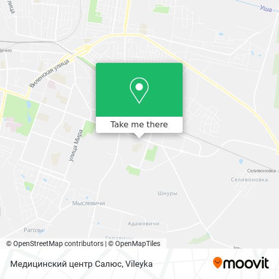 Медицинский центр Салюс map