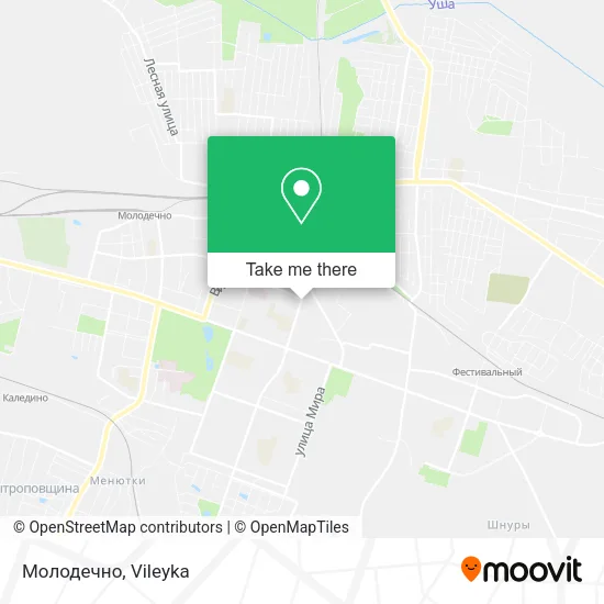 Молодечно map