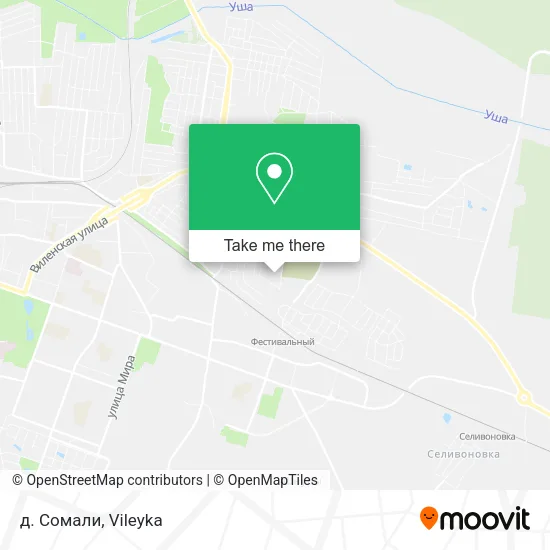д. Сомали map