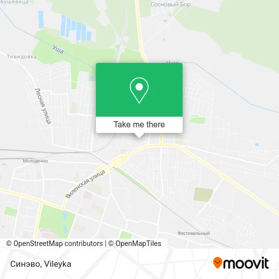 Синэво map