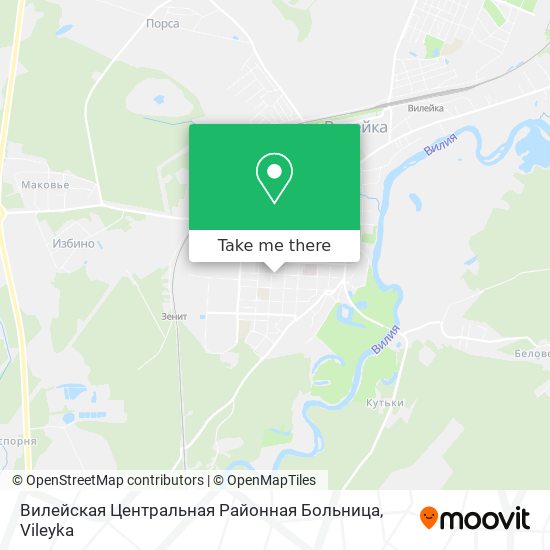 Вилейская Центральная Районная Больница map