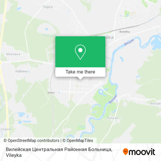 Вилейская Центральная Районная Больница map
