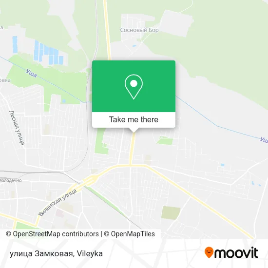 улица Замковая map