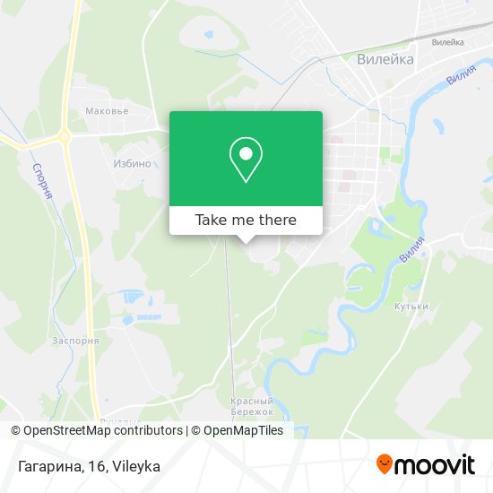 Гагарина, 16 map