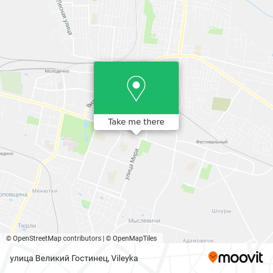 улица Великий Гостинец map