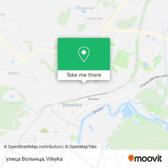 улица Волынца map