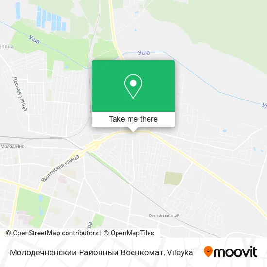Молодечненский Районный Военкомат map