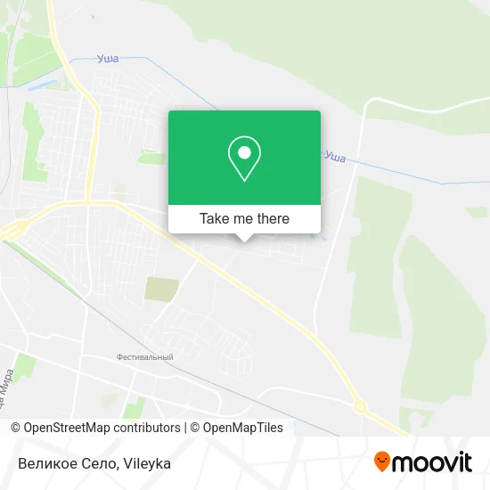 Великое Село map