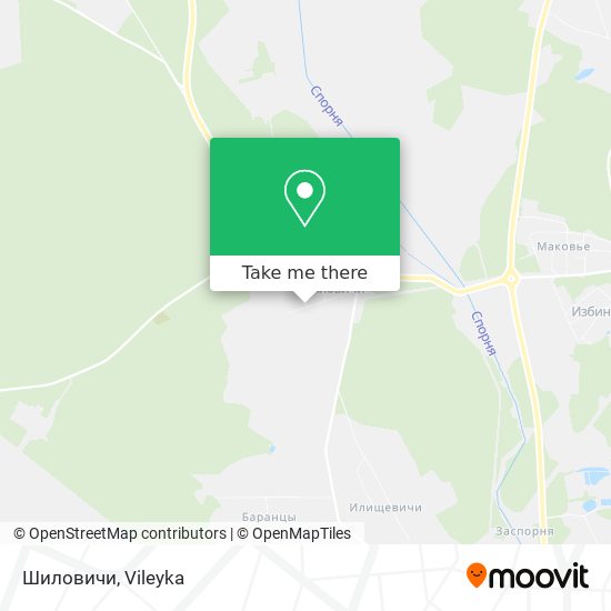 Шиловичи map