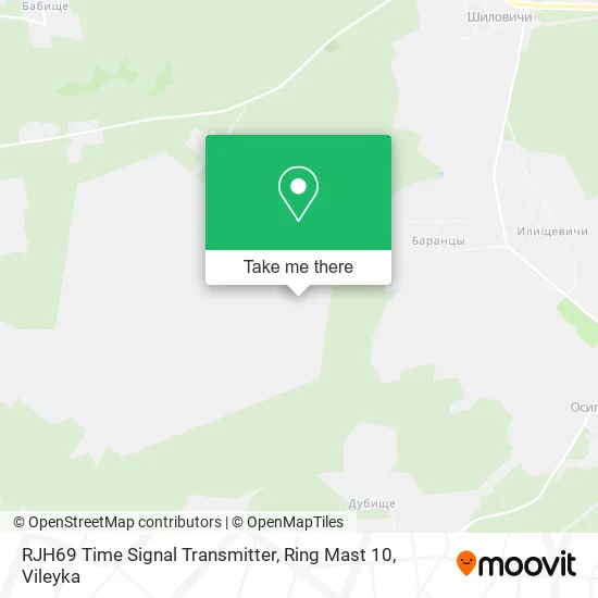 RJH69 Time Signal Transmitter, Ring Mast 10 map