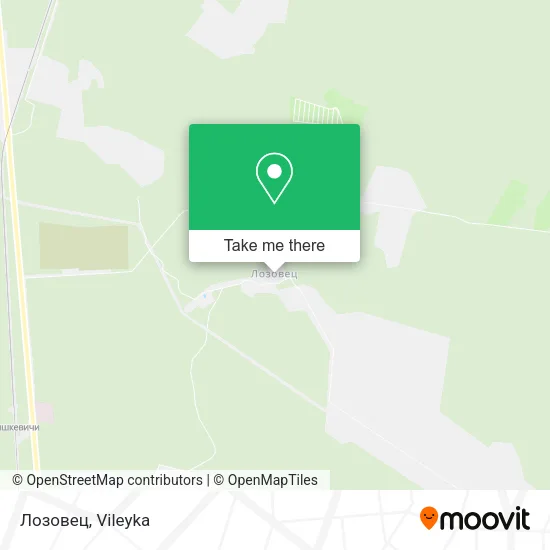 Лозовец map