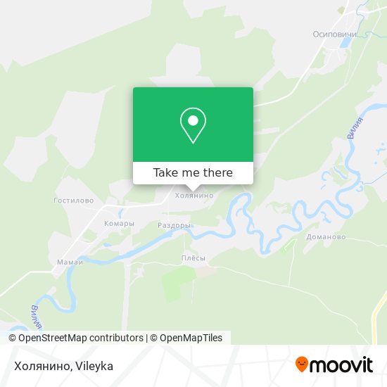 Холянино map