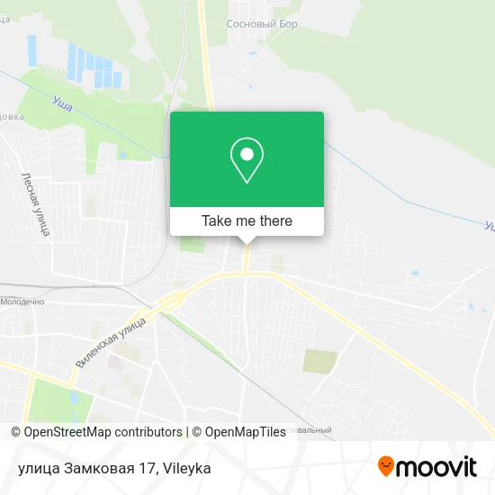 улица Замковая 17 map