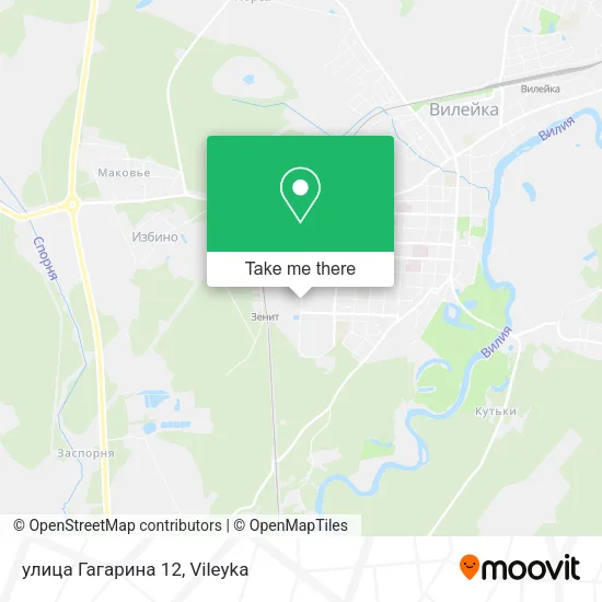 улица Гагарина 12 map