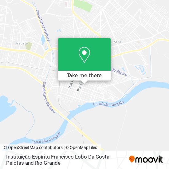 Instituição Espírita Francisco Lobo Da Costa map