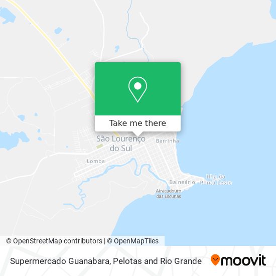 Supermercado Guanabara map
