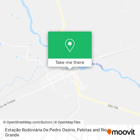 Estação Rodoviária De Pedro Osório map